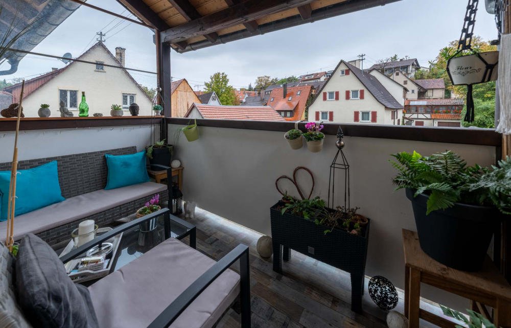 Wohnung 1: Balkon