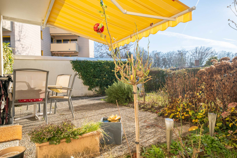 Terrasse und Garten