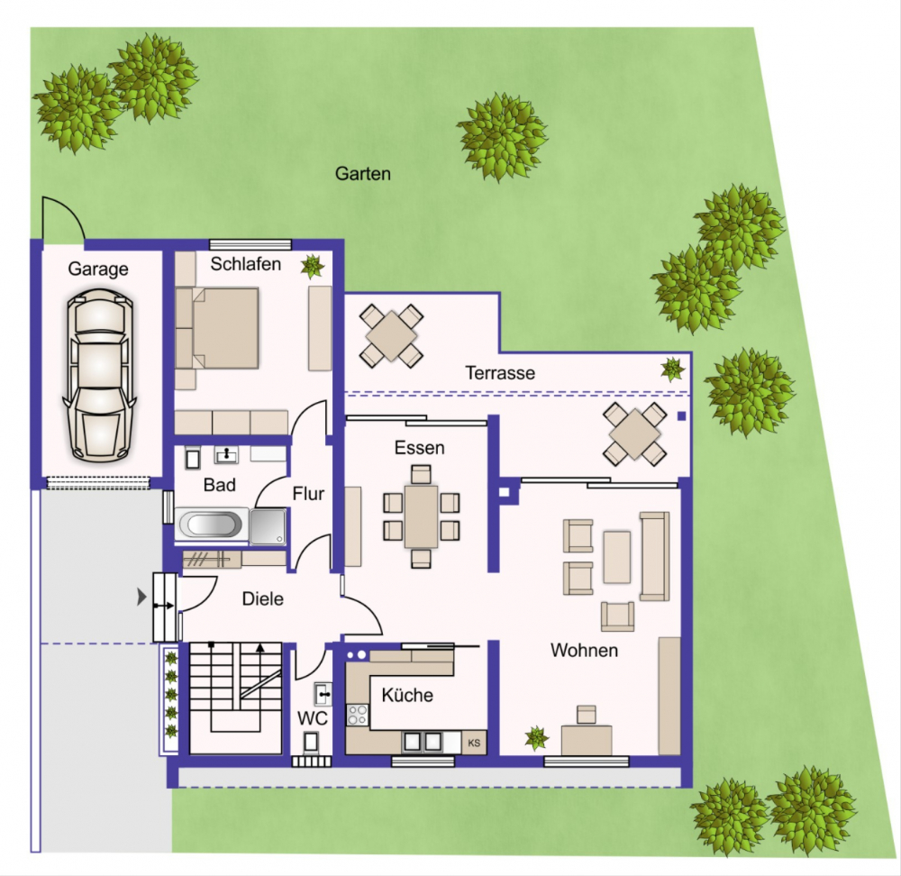 Grundriss EG