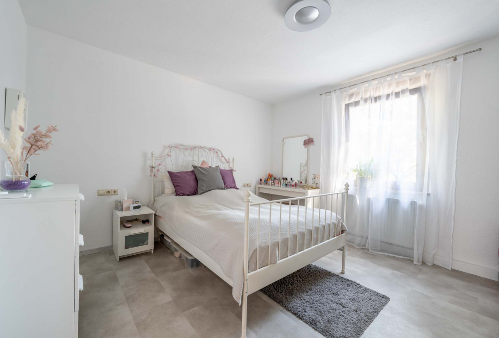 Wohnung 3: Schlafzimmer