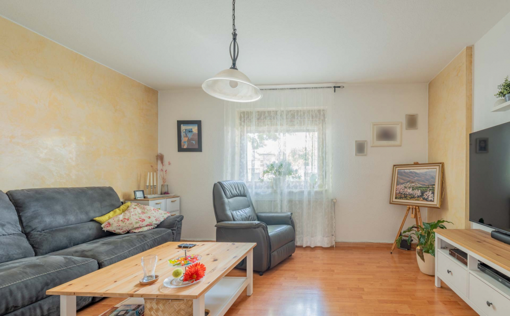 Wohnung 1: Wohnzimmer